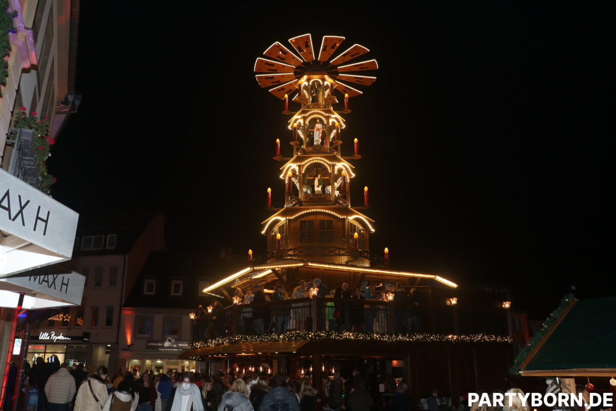 Weihnachtsmarkt Eröffnung - Paderborn, Innenstadt, 19.11.2021