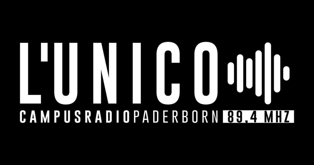 L'UniCo Campusradio Paderborn Schwarz Feature Image