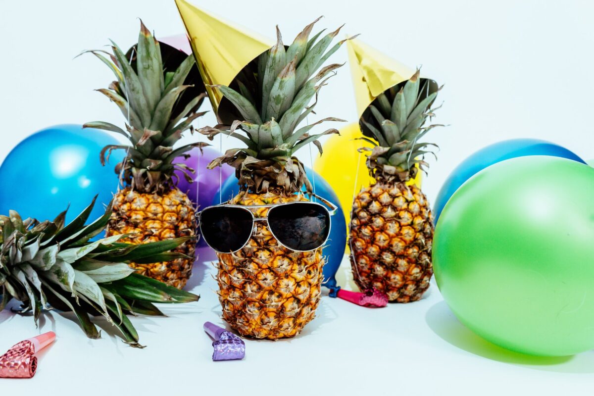 Ananas Party Sonnenbrille