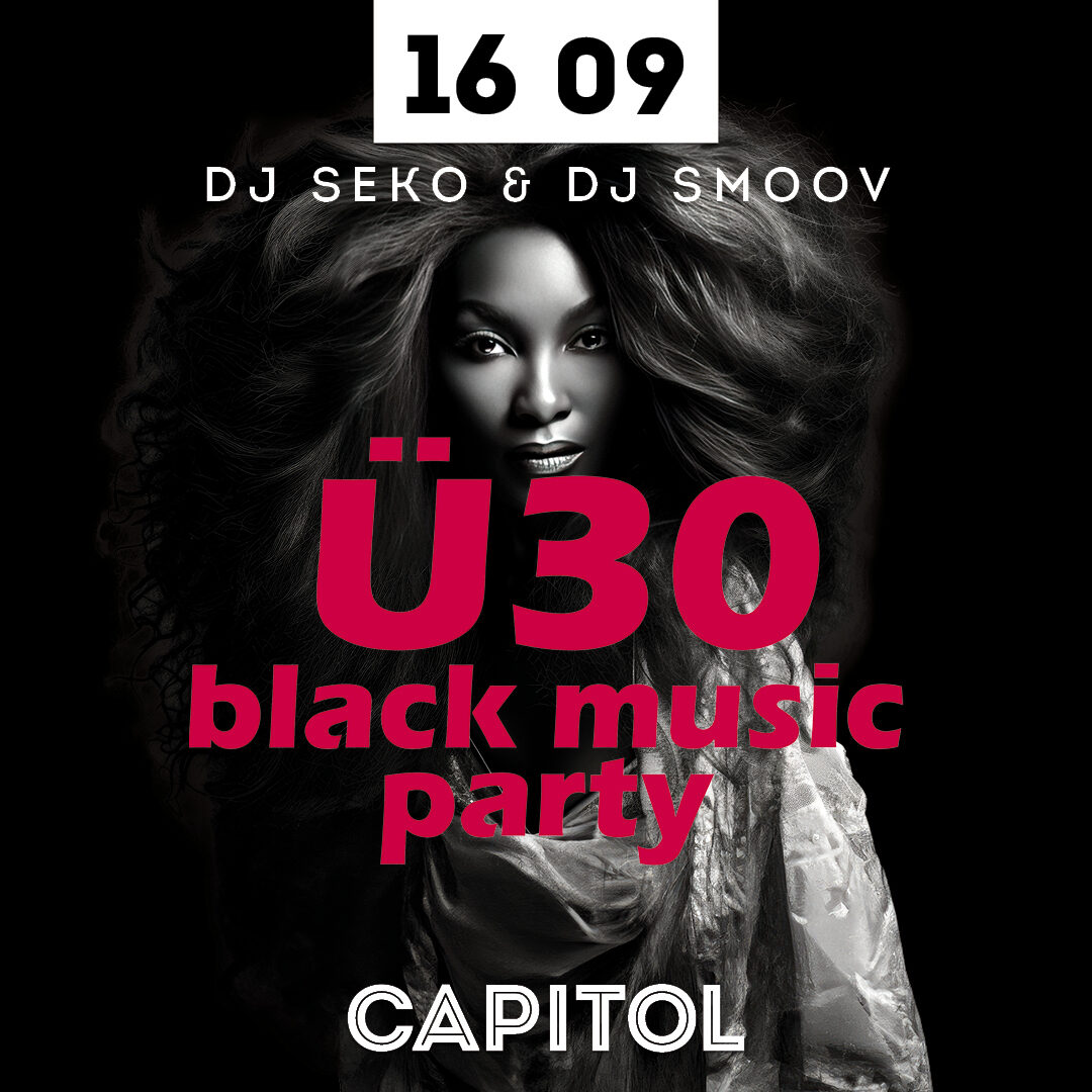Partyborn Partyalarm Event-Vorschau Ü-30 Party Black Music Party