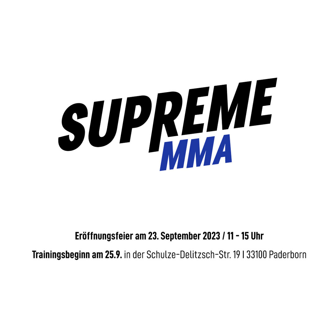 Partyborn Partyalarm Event-Vorschau Supereme MMA Eröffnungsfeier