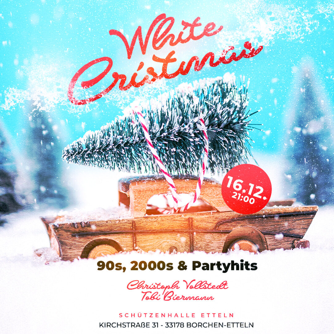 Partyborn Partyalarm Event-Vorschau White Christmas