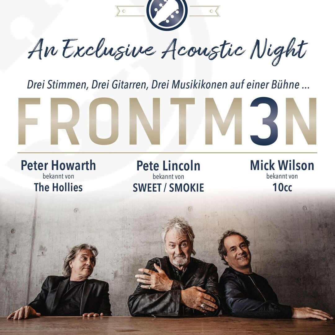 Partyborn Partyalarm Event-Vorschau Frontm3n - Exclusive Acoustic Night