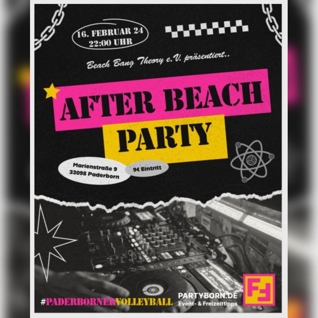 Partyborn Event-Vorschau After Beach Party