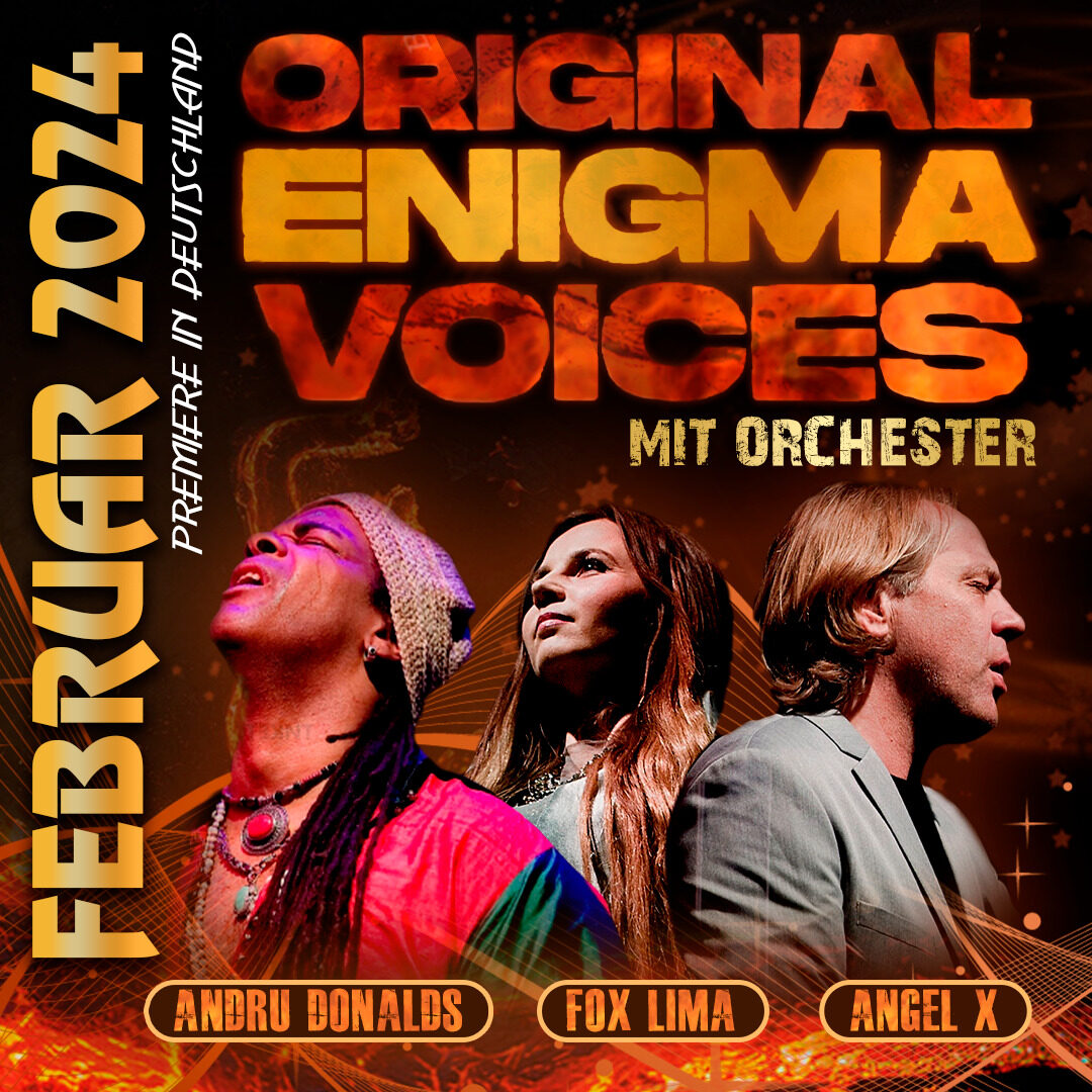 Partyborn Event-Vorschau Original Enigma Voices mit Orchester