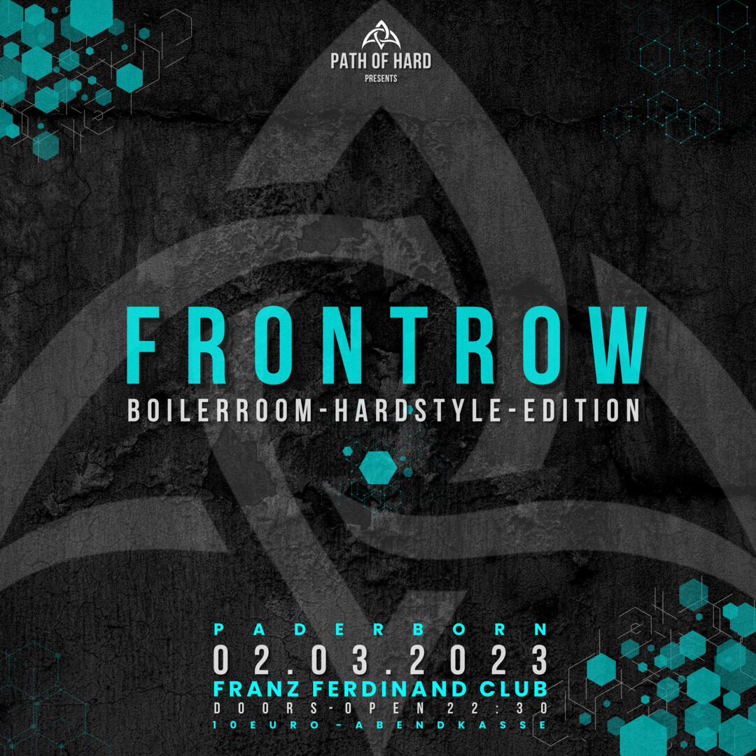 Partyborn Event-Vorschau FRONTROW-Hardstyle Boilerroom