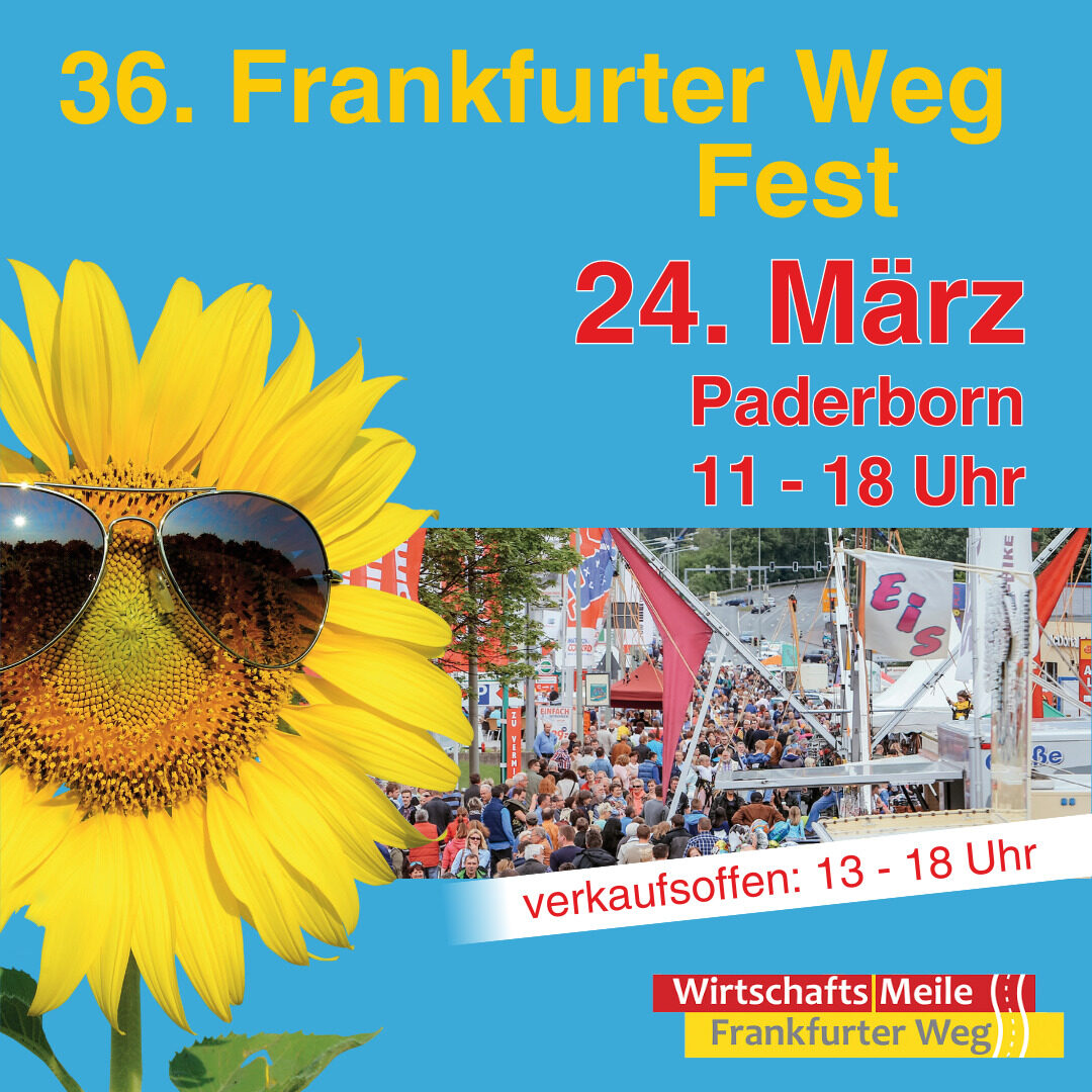 Partyborn Event-Vorschau 36. Frankfurter Weg Fest