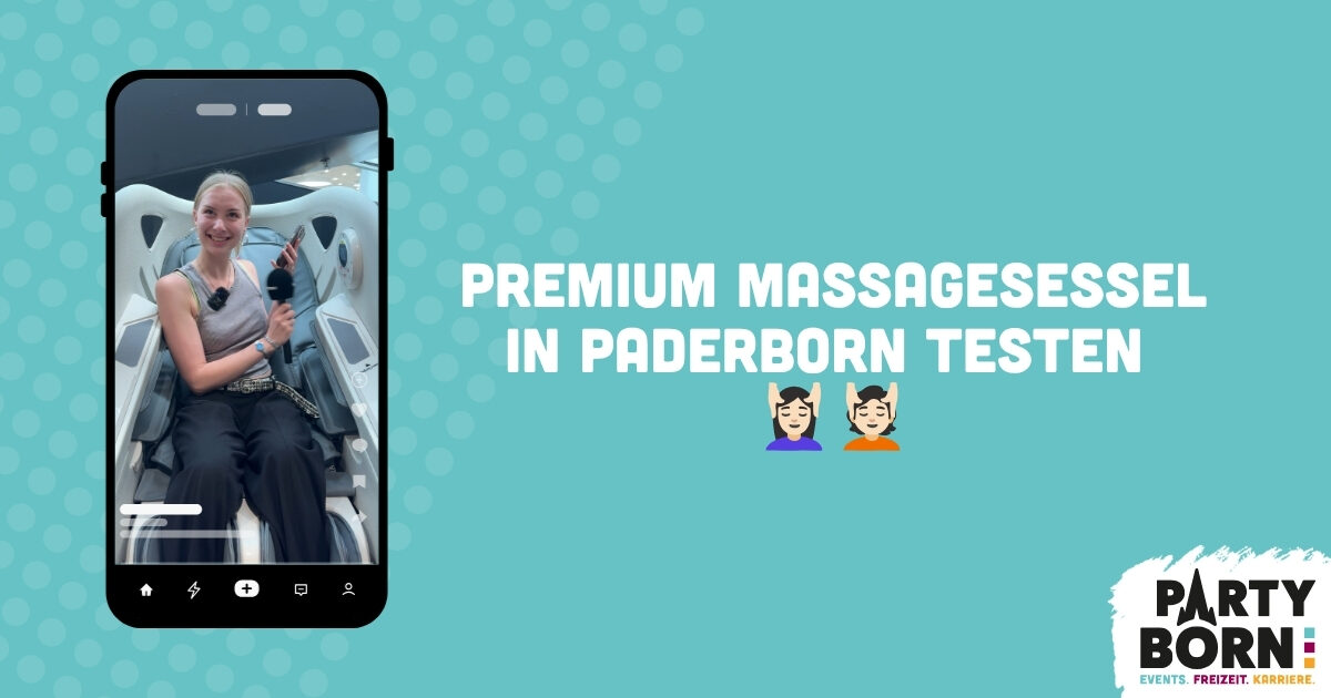 Premium Massagesessel aus Paderborn für Paderborn + Gewinnspiel Premium Massagesessel aus Paderborn für Paderborn + Gewinnspiel